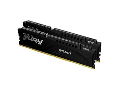 Memorie RAM Kingston FURY Beast KF560C30BBEK2 32GB DDR5 6000MHz, kit 2x16GB, e zezë