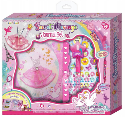 Ditari PECOWARE Ballerina Dress 207DD, me stilolaps që s’dallohet, rozë