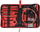 Set veglash çmontimi radio AMiO 04747, 40 pjesë, në çantë, i kuq