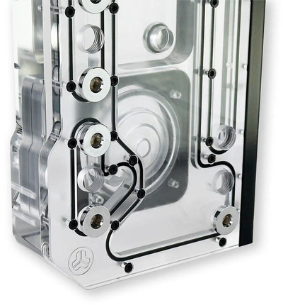 Distro plate Stealkey Customs Crossflow II, për Lian Li PC O11 EVO, D RGB
