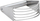 Prerëse brumi KingHoff KH-3378, çelik inox, ergonomike, argjend