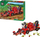 Set blloqesh Blocki MyFarm Beet Harvester, model KB0351, për kalamaj 6+ vjeç, i kuq
