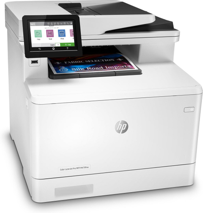 Печатач HP Color LaserJet Pro M479fnw, A4, LAN/Wi-Fi, бел