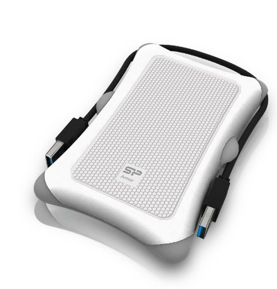 Kuti e jashtme për disk Silicon Power Armor A30, USB 3.0, 2.5", e bardhë