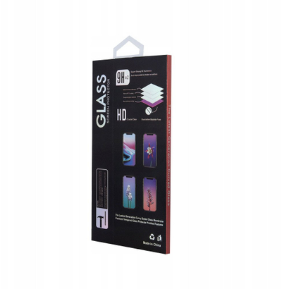 Xham mbrojtës Veason 6D Pro për Samsung Galaxy A24 4G A25, mbyll komplet ekranin, i zi