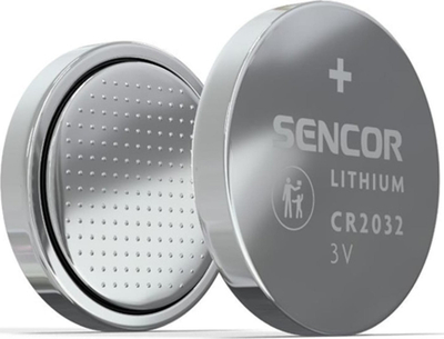 Bateri litiumi Sencor CR2032, 3 V, pakim 2 copë
