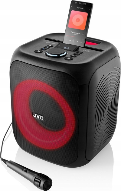 Altoparlant karaoke JVC XS-EP314B, Bluetooth TWS, USB, i zi