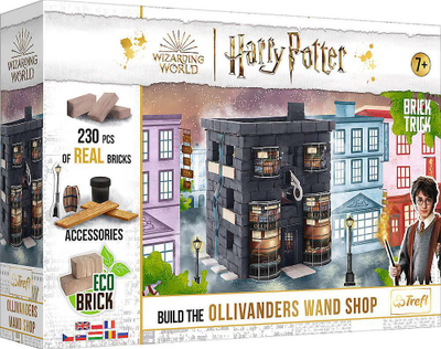 Set ndërtimi Trefl Brick Trick Harry Potter Ollivanders Shop, 230 pjesë, mbi 7 vjeç, shumëngjyrësh