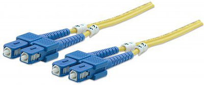 Kordon fibër optike Intellinet Network Solutions, 2m, i verdhë