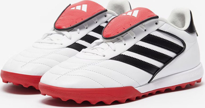 Këpucë futbolli Adidas Copa Gloro II TF IH8268, për bar sintetik, të bardha me të kuqe