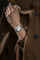 Orë dore për femra Walter Bach Coburg Silver Mesh, e argjendtë