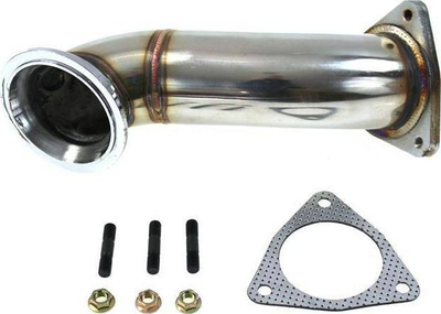 Downpipe TurboWorks për Opel Corsa D OPC Z16LER, çelik inox, sportiv, pa katalizator