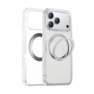 Kapak telefoni Torras Ostand Pro Series, për iPhone 17 Pro dhe 17 Pro Max, me MagSafe, transparent