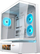 Куќиште за компјутер Cougar CFV235 Vision, MIDI Tower, ARGB, бело