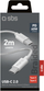 Kabllo USB C SBS TECABLETISSUE2G, 60W, 2m, gri