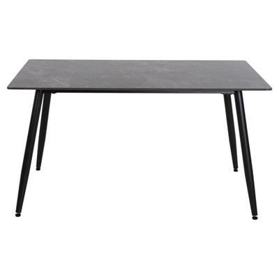 Tavolinë ngrënieje Raven 140×80×76 Hcm (HM9856), zezë