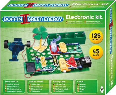 Set edukativ Boffin II Green Energy GB4019, 45 eksperimente, për fëmijë 8+