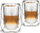 Set gota xhami Vialli Design Geo, 2 copë, 350 ml, me mur të dyfishtë, transparente