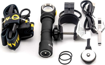 Електрична рачна лампа ArmyTek Wizard C2 Pro, 2500 lm, магнетно USB полнење, црна