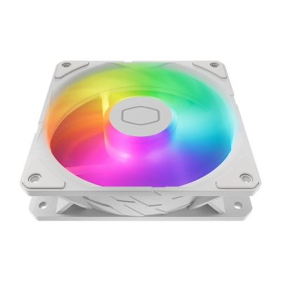 Ventilator kase Cooler Master SickleFlow Edge 120, 120mm, ARGB PWM, i bardhë