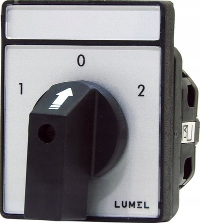 Çelës rrotullues LOVATO Cam PKT1 C60L302OFA000, 3P 16A, i futur, gri