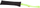 Lodër për qen Dingo Chew Toy Agility, 8 x 27 cm, dorezë bungee, e zezë dhe jeshile