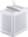 Kutia kompjuterike Jonsbo C6, ITX, USB-C, e bardhë