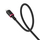 Kабел за полнење Baseus Dura Cable, 1m, 2.4A, црвено-црн