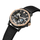 Orë për meshkuj Kenneth Cole Automatic Skeleton KCWGE0033702, e zezë