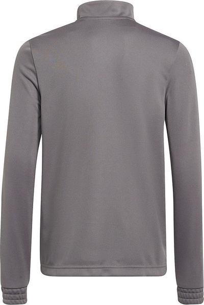 Bluzë sportive për kalama Adidas Entrada 22 Training Top Jr H57549, poliester, me zinxhir 1/4, blu