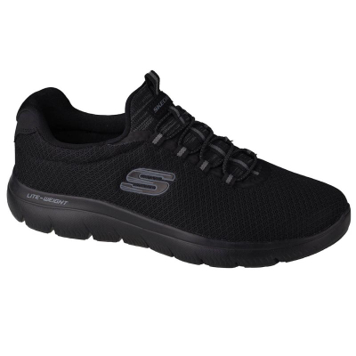 Atlete burrash Skechers Summits M 52811, Memory Foam, të zeza