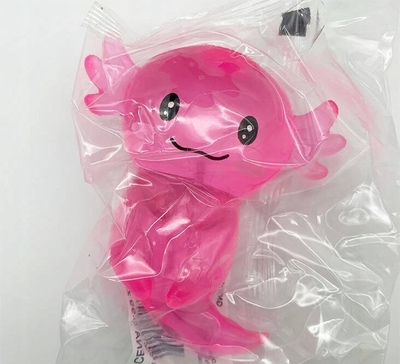 Lodër antistres Norimpex Sensory Squishy Axolotl, gell, elastike, shumëngjyrëshe