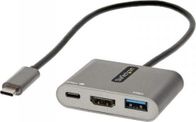 Adapter multiport USB C StarTech.com HB30C4A1CFB, HDMI 4K, PD 100W, i zi