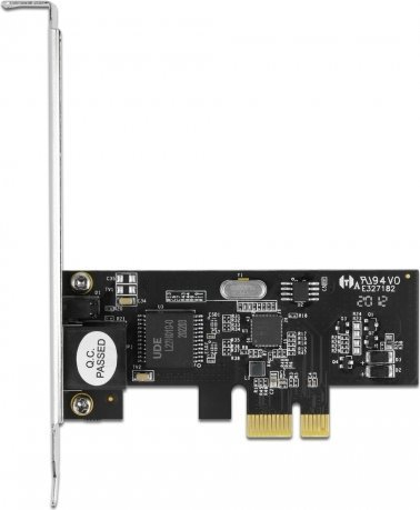 Kartë rrjeti DeLOCK 89598, PCI Express, RJ-45 2.5 Gbps, e zezë