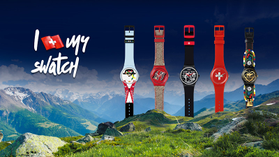 Orë dore Swatch Sistem Schwiiz SUTB404