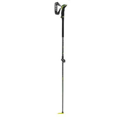 Bastunë trekking Leki Guide 2, alumini HTS, SpeedLock 2, të zinj neon