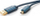 Kabllo USB Clicktronic USB 2.0 A në Mini B, 1 m, me pika kontakti të arta, blu