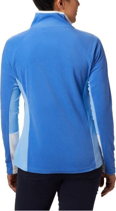 Bluzë fleece Columbia Glacial IV Half Zip për goca, poliester, blu