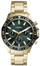 Orë dore për meshkuj Fossil Bannon Multifunction BQ2493, e artë