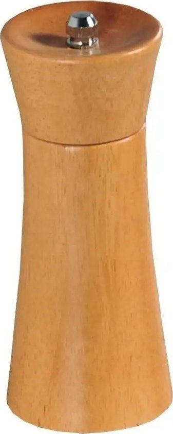 Mulli mekanik për erëza Kesper Pepper Mill, 14 cm, dru Rubberwood, kafe
