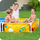 Set pishinë dhe sandbox për kalamajt Bestway My First Frame, 213x122x30.5cm, ngjyra plot