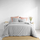 Set jorgani LINETTE Cotton Bedding, 240x220 cm, pambuk, gri skandinav