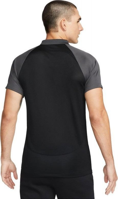Bluzë polo Nike Dri-FIT Academy Pro M DH9228-011 për burra, e zezë me gri