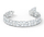 Byzylyk për femra Swarovski Tennis Deluxe Bracelet, i argjendtë
