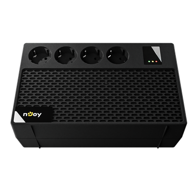 UPS nJoy Renton 650 Plus, 650VA, 4 dalje Schuko, karikim USB, i zi