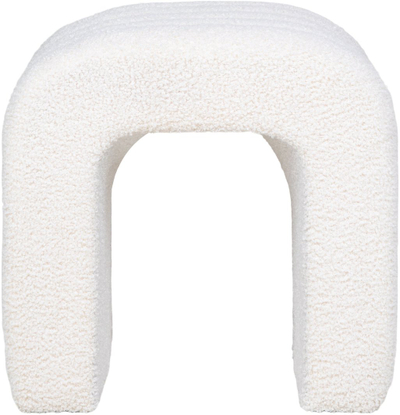 Puf Inter Zoo Teddy, 42x41x36 cm, i bardhë