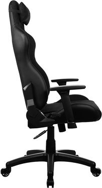 Karrige lojërash Avanti Black, ergonomike, me mbështetëse 3D, e zezë