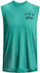 Bluzë pa mëngë Under Armour Project Rock FTJ, për meshkuj, sportive, e gjelbër