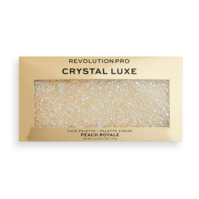 Paletë hijesh për fytyrë Revolution PRO Crystal Luxe 8.4 g, Rose Fresco