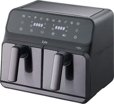 Fritezë ajri Zyle ZY801DAF, 8L 1700W, panel me prekje, e zezë